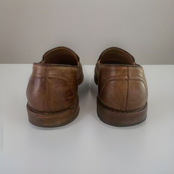 Allen‎ Edmonds Penny Loafers Mens Size 10 Randolph Brown Leather Shoes main image 6